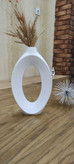 گلدان دکوری مدرن جنس پلی استر مدل بیضی